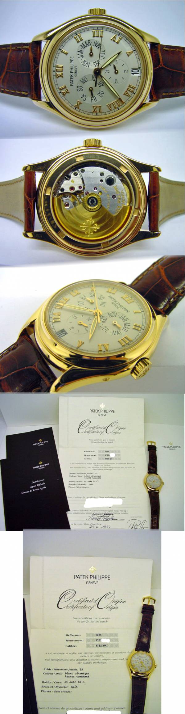 Patek Philippe Calatrava Jahreskalender 5035R